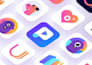 design modern and attractive app icon logo